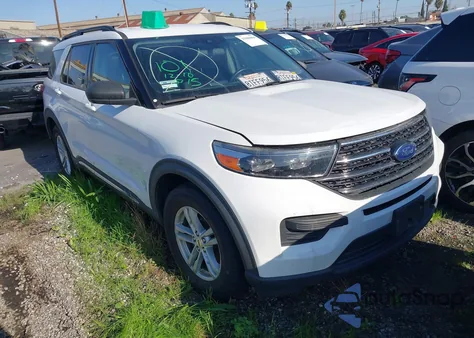 2020 Ford Explorer Xlt z USA, uszkodzony, nr VIN 1FMSK7DH8LGC82021